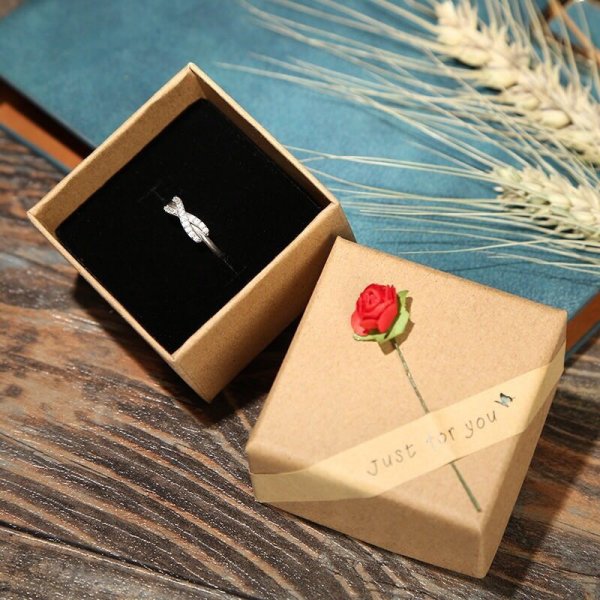 Kraft Paper Jewelry Box